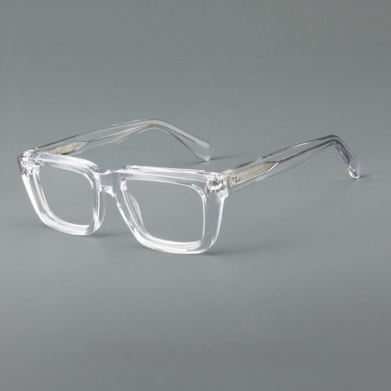 Square Transparent Eyeglasses