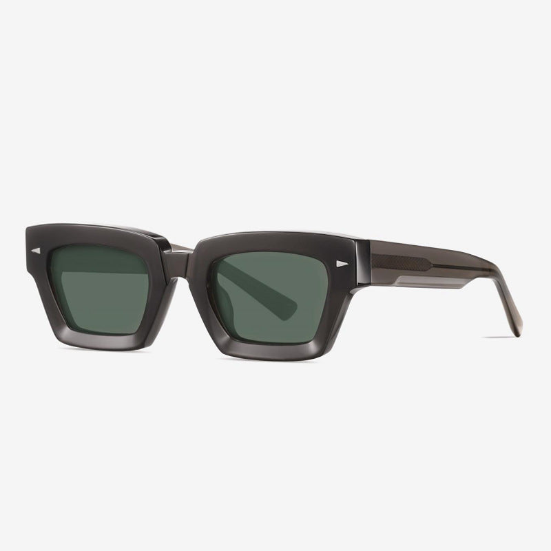 Bold Rectangular Sunglasses