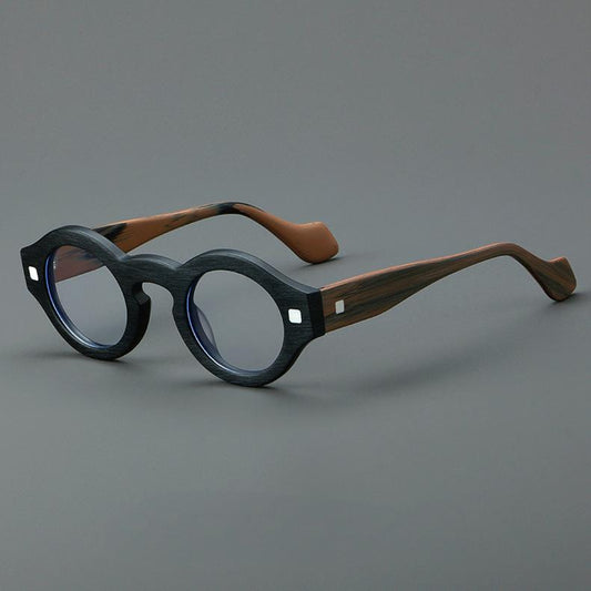 Round Wooden Eyeglass